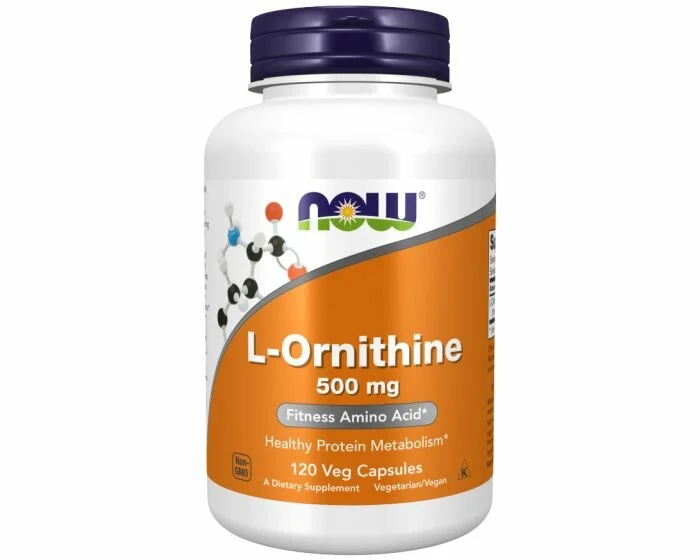 Now Foods L-Ornithine 500mg 120 Capsule