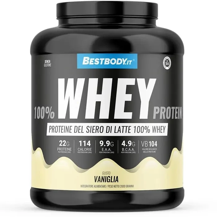 Bestbody 100% Whey Protein Gusto Vaniglia 2kg