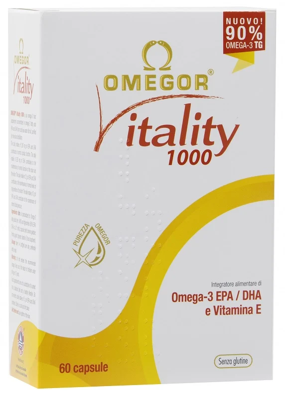 Omegor vitality 1000 60 capsule molli