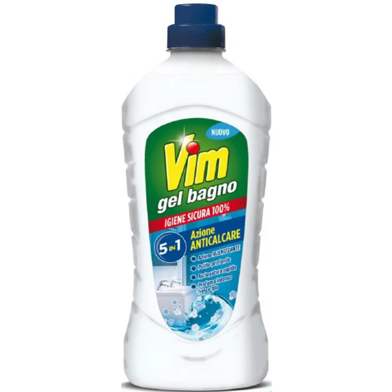 Vim - Gel Bagno 5in1 Anticalcare - 1000 ml