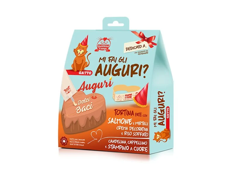 Coltivia Mi Fai Gli Auguri? Kit Al Salmone Per Compleanno Gatti