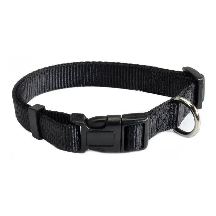 Camon Collare a Sgancio Regolabile 40-65cm Colore Nero Per Cani