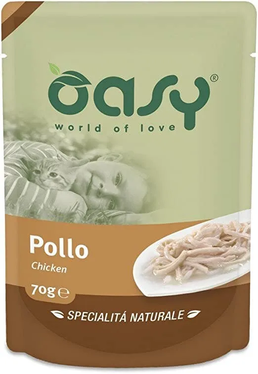 Oasy Wet Gatto Busta Al Pollo 70g