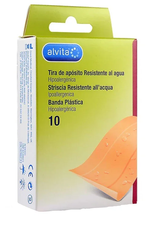 CEROTTO IMPERMEABILE ALVITA 10 X 6 CM 10 PEZZI