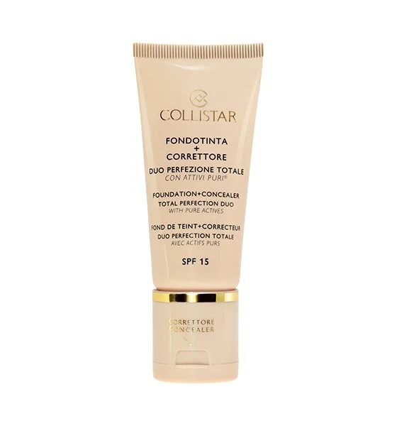 Collistar Fondotinta + Correttore Duo Perfezione Totale 6 Sole