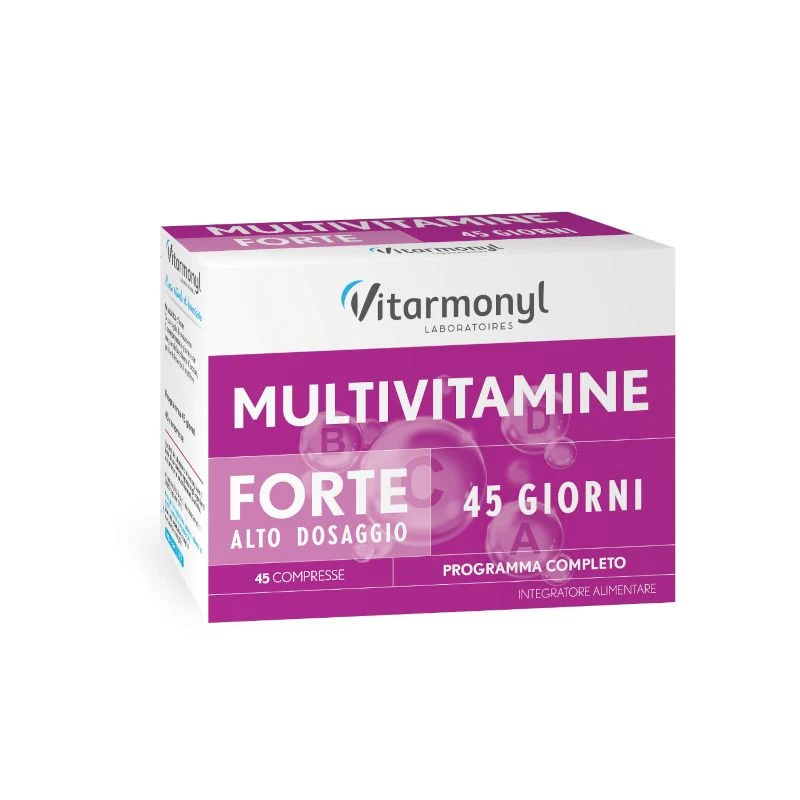 Vitarmonyl Multivitamine Forte integratore alimentare 45 compresse