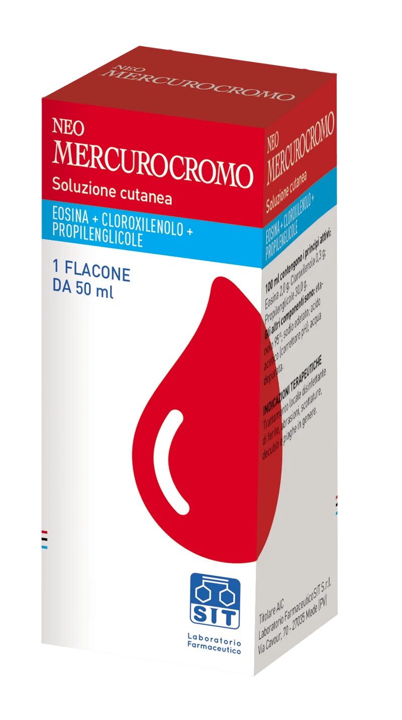 Neomercurocromo soluzione cutanea