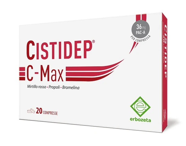 CISTIDEP C-MAX 20 COMPRESSE SENZA GLUTINE NATURALMENTE PRIVO DI LATTOSIO