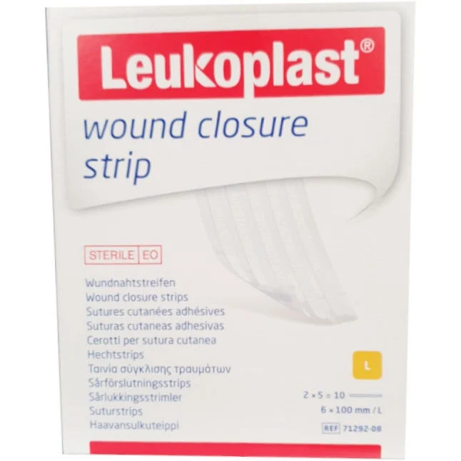 Leukoplast Wound Closure Strip Cerotti 10 Pezzi