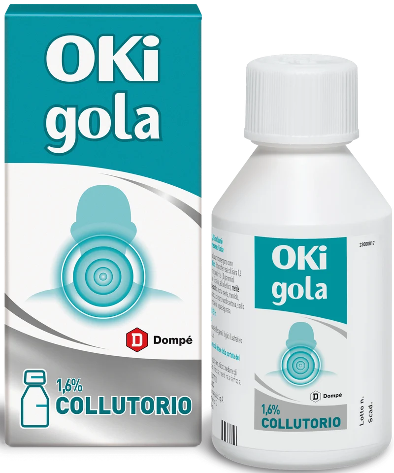 Oki gola 1,6% collutorio