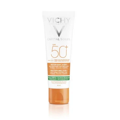 CAPITAL SOLEIL ANTI ACNE PURIFICANTE SPF 50+ 50 ML