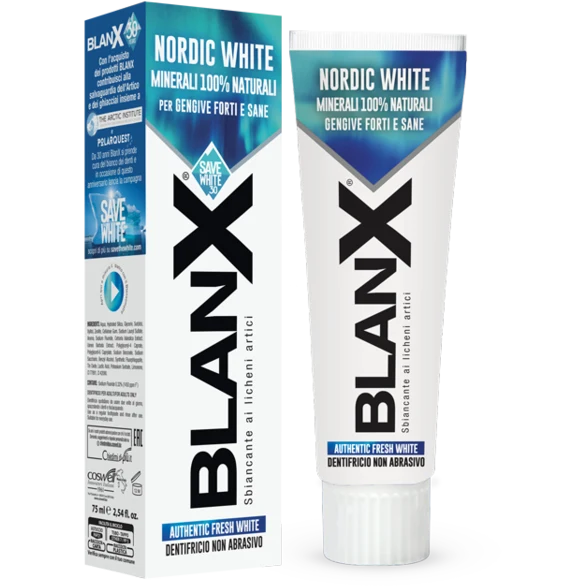 Blanx Nordic White Dentifricio 75ml