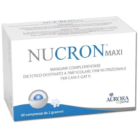 Nucron Maxi Mangime Complementare Dietetico Cani/Gatti 60 Compresse