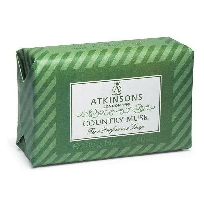 Atkinsons Fine Perfumed Soap Large Size Country Musk 200g