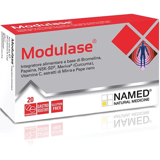 Named Modulase 20 Compresse - Integratore Enzimatico Naturale