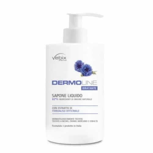VEBIX DERMOLINE FIORDALISO SAPONE LIQUIDO 500 ML