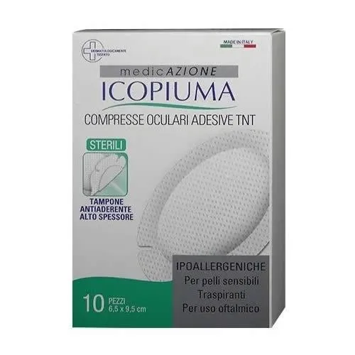 COMPRESSE OCULARI ADESIVE STERILI 10 PEZZI