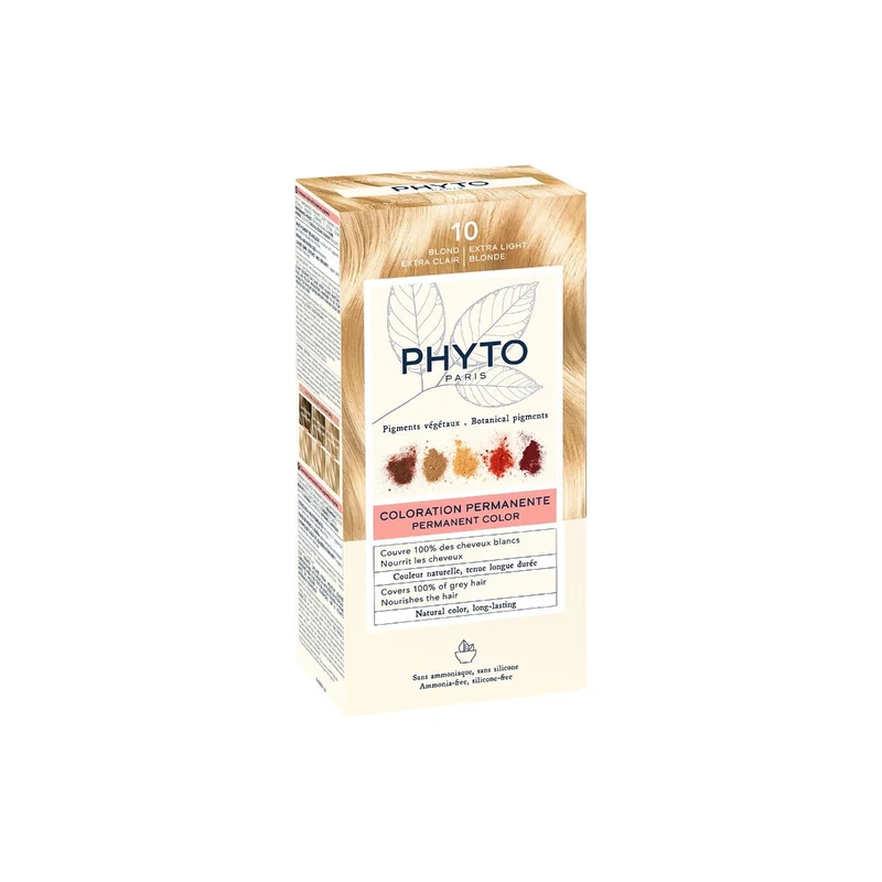 Phyto Phytocolor 10 Biondo Chiarissimo Extra Colorazione Permanente Per Capelli