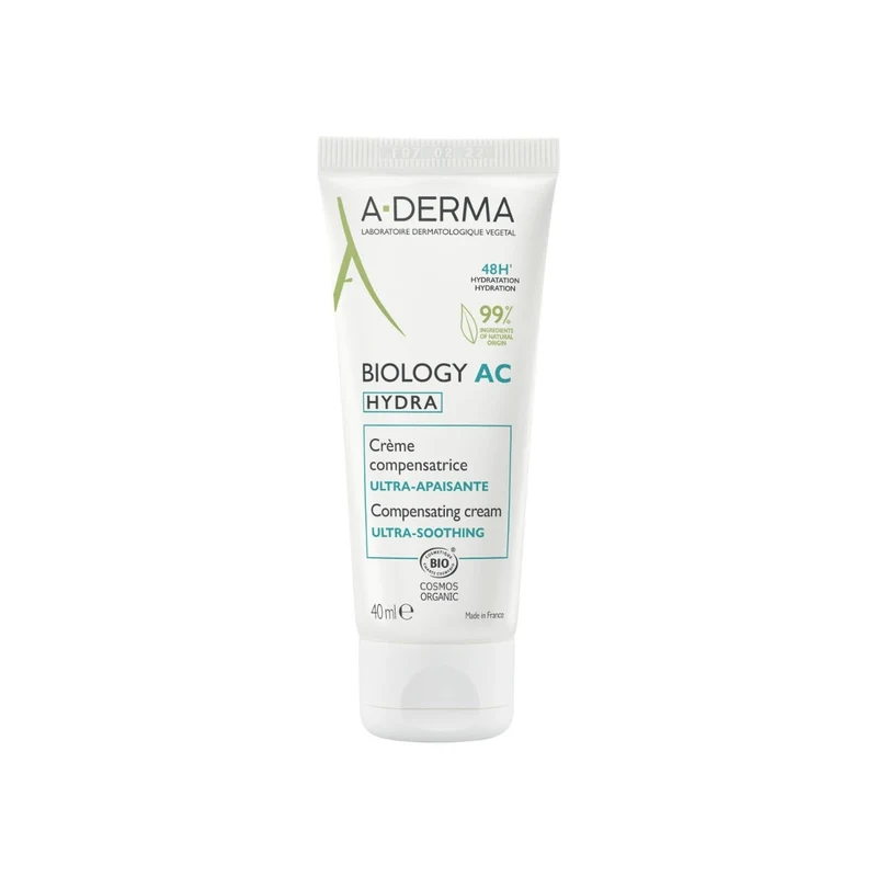 A-Derma Biology Ac Hydra Crema Compensatrice Ultra-lenitiva Anti-imperfezioni 40ml