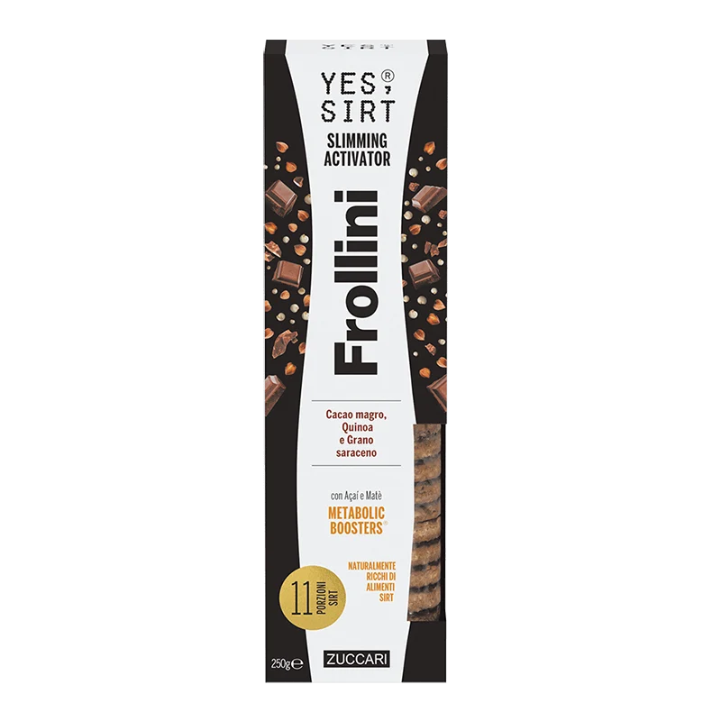 Yes Sirt Frollini Cacao Magro Quinoa E Grano Saraceno 250g