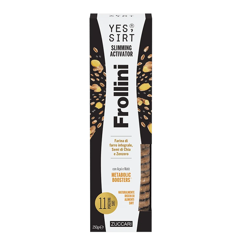 Yes Sirt Frollini Farro Integrale Semi di Chia E Zenzero 250g