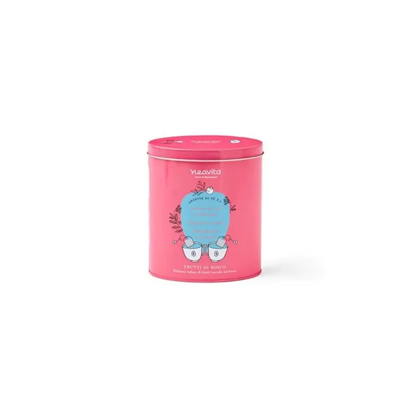Neavita Lezioni Di Tè Oval Tin Rosso Infuso Frutti Di Bosco Filtroscrigno 12x3,5g
