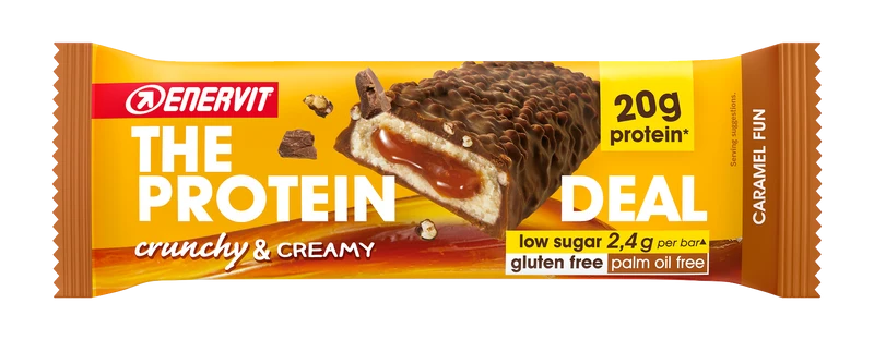 Enervit The Protein Deal Protein Bar Caramel Fun 55g