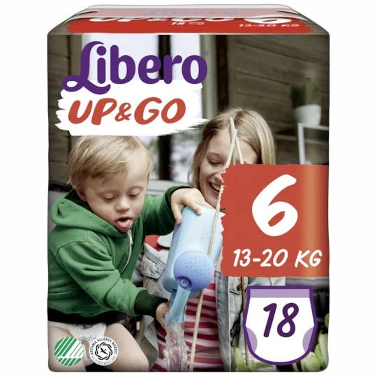 Libero Up&Go Pannolini Taglia 6 13-20Kg 18 Pezzi