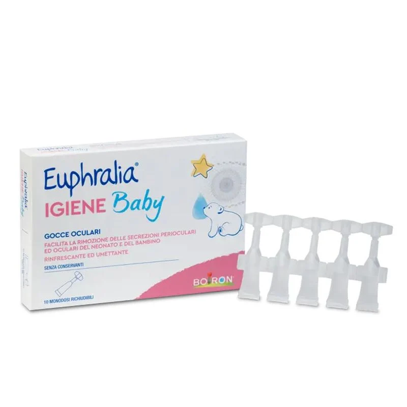 Boiron Euphralia Igiene Baby gocce oculari monodose 10 fiale