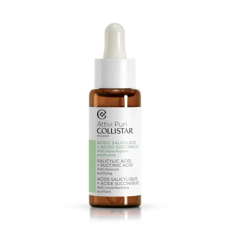 Collistar Attivi Puri Acido Salicinico + Acido Succinico lozione anti-imperfezioni purificante 30ml