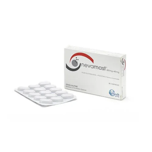 NEVAMAST 400MG + 40MG 30 COMPRESSE