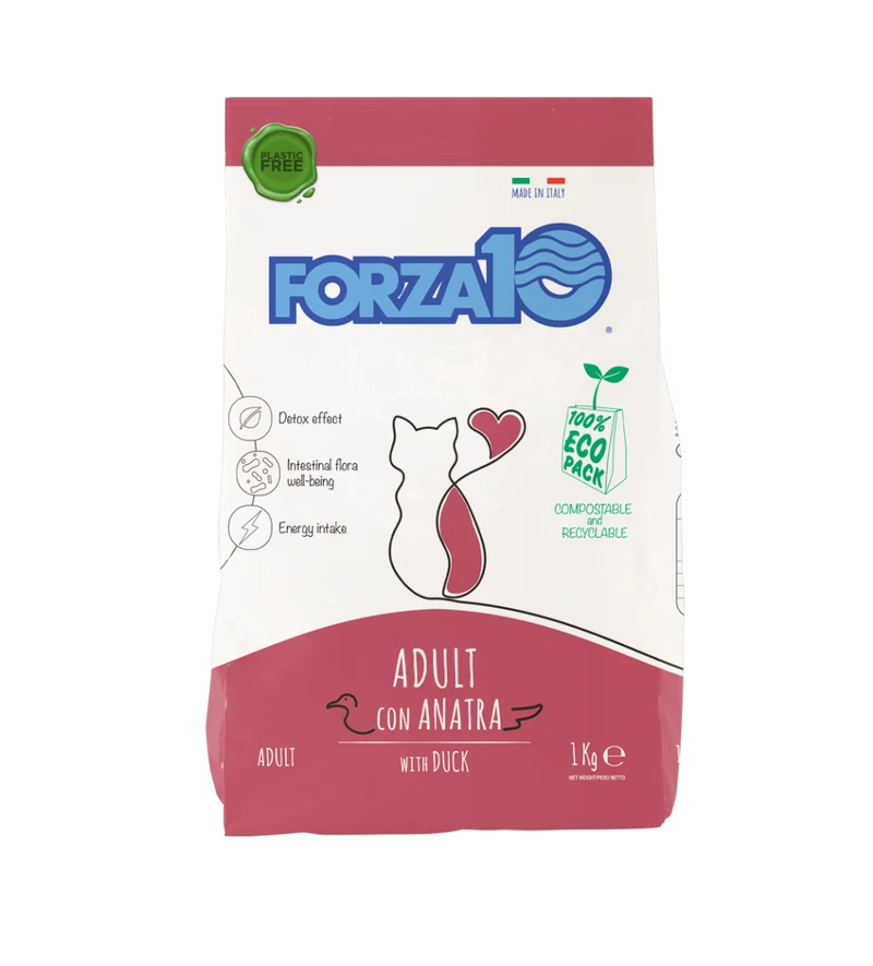 Forza10 Adult Maintenance Crocchette All'Anatra Gatti Adulti Sacco 1kg