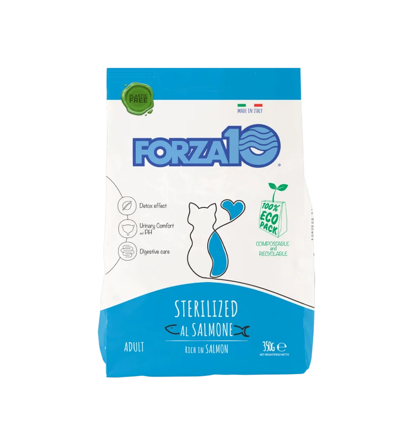 Forza10 Adult Maintenance Sterilized Crocchette Al Salmone Gatti Adulti Sacco 350g