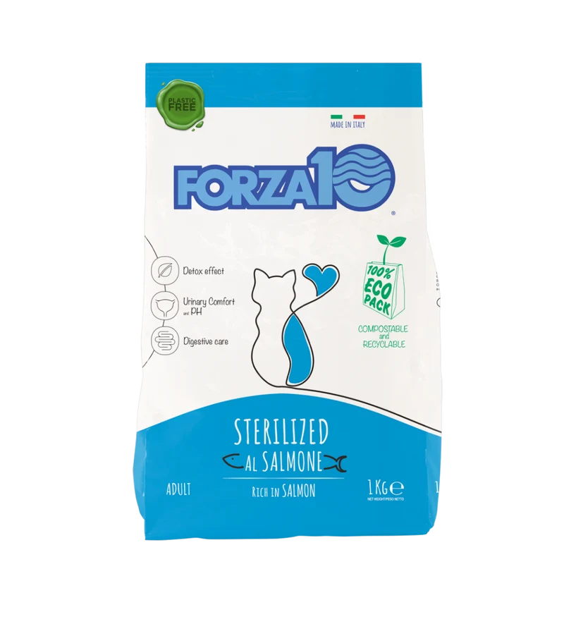 Forza10 Adult Maintenance Sterilized Crocchette Al Salmone Gatti Adulti Sacco 1kg