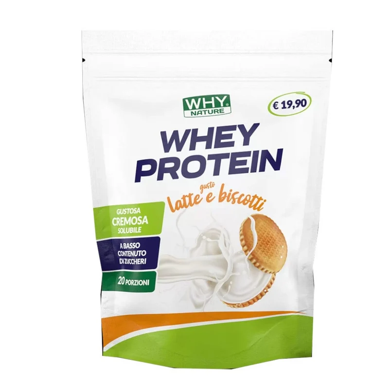 Why Nature Whey Protein Latte e Biscotti 400g