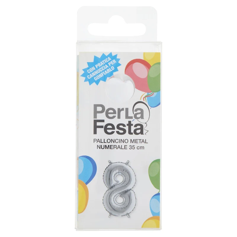 PerLa Festa Palloncino Metal Numerale 35 cm n. 7