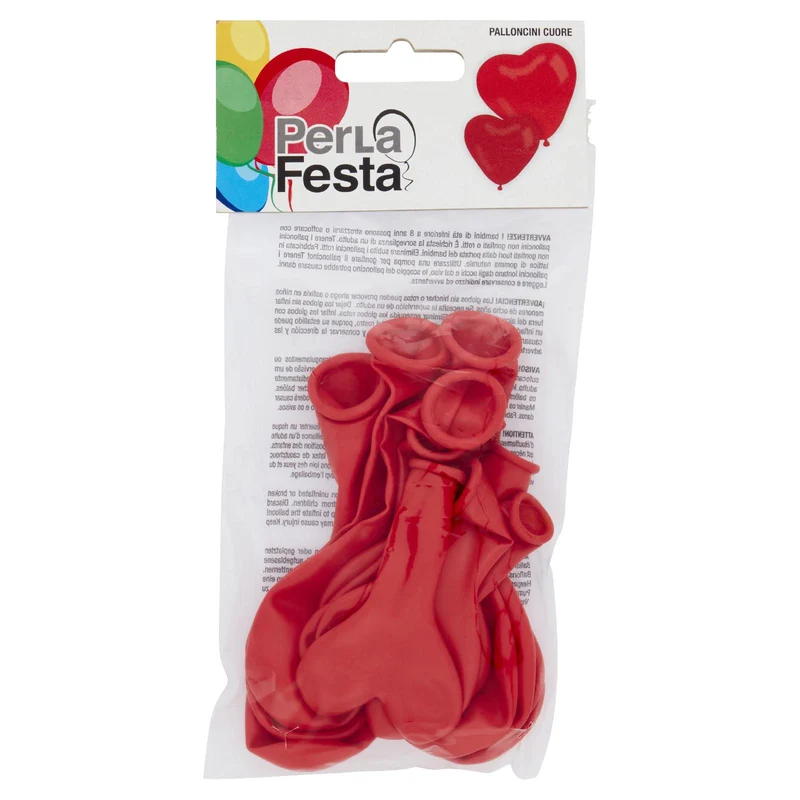 PerLa Festa Palloncini Cuore 10 pz