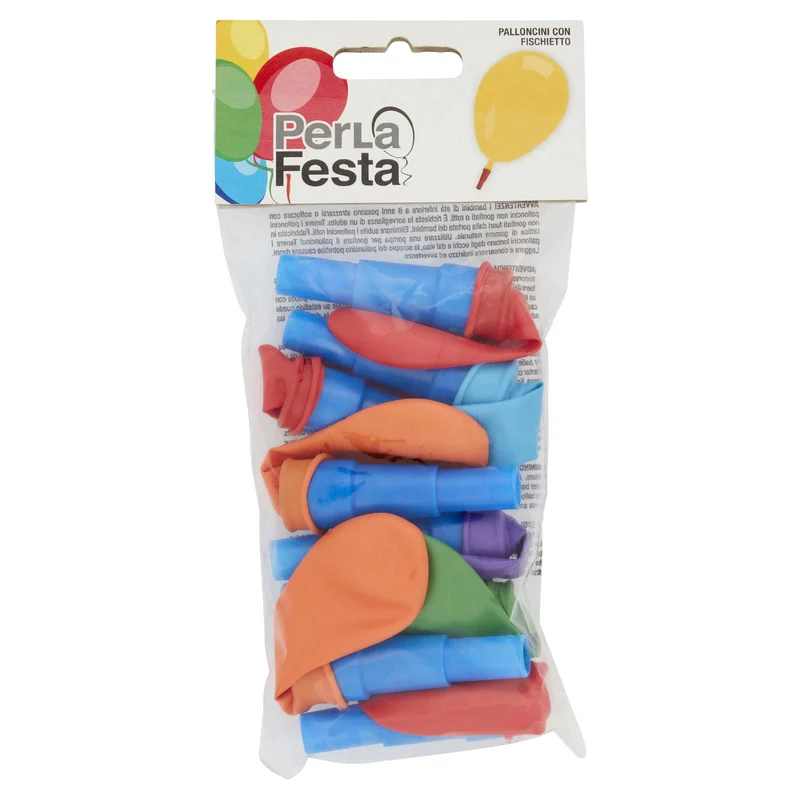PerLa Festa Palloncini con Fischietto 8 pz