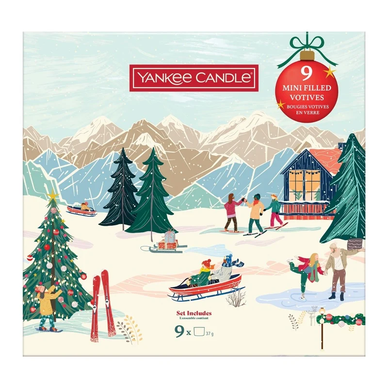 Cofanetto Confezione regalo libro 9 candele mini