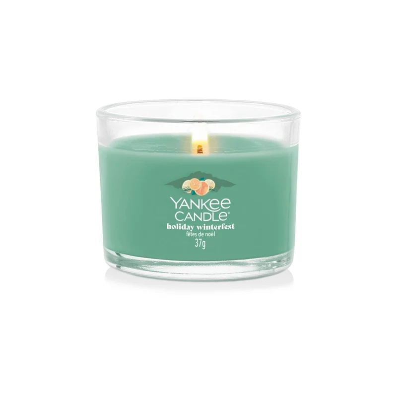 Filled Votive - Holiday Winterfest