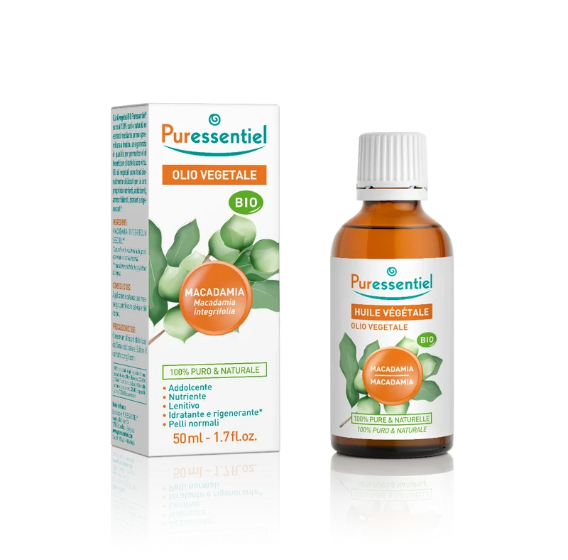 Puressentiel Olio Vegetale Bio Macadamia 50ml