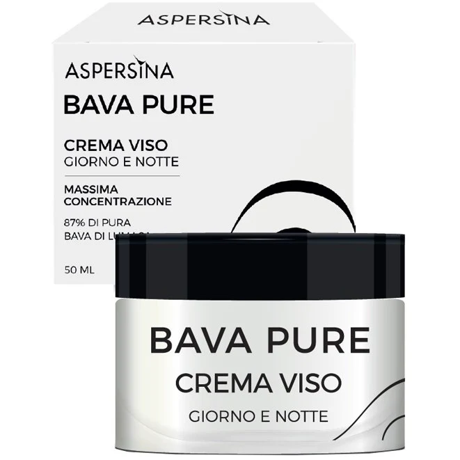 Aspersina Bava Pure Crema Viso Nutriente 50ml - Idratazione Perfetta