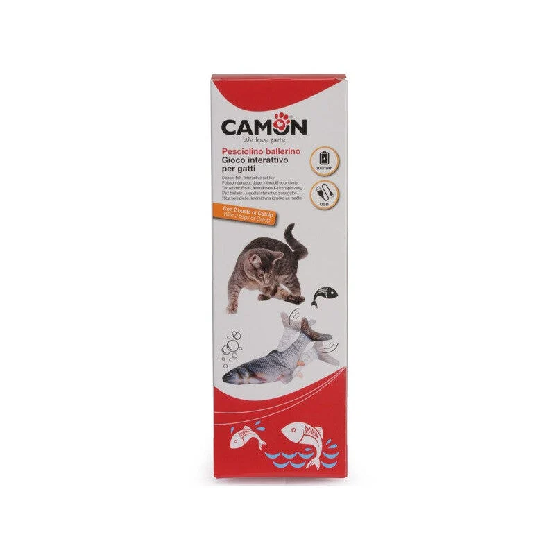 Camon Gioco Per Gatti Pesce Ballerino Ariel 1 Pezzo