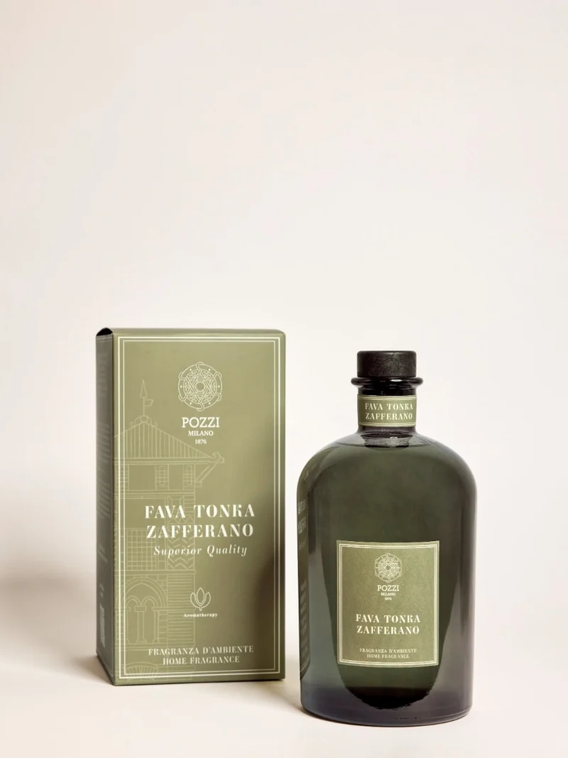 Pozzi Milano Fragranza Ambiente Fava Tonka E Zafferano 1 Litro