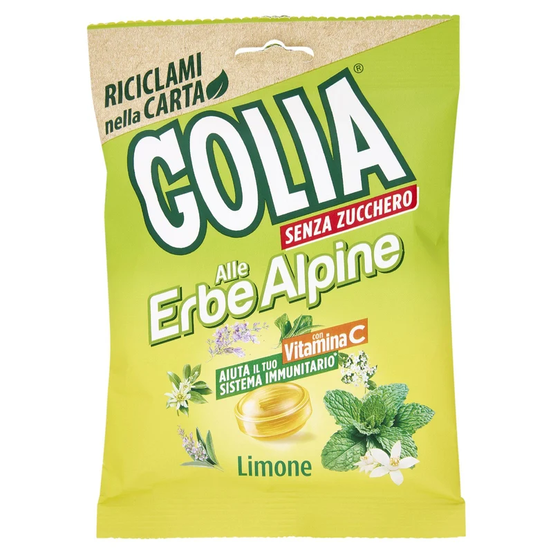 Golia alle Erbe Alpine Limone 70 g