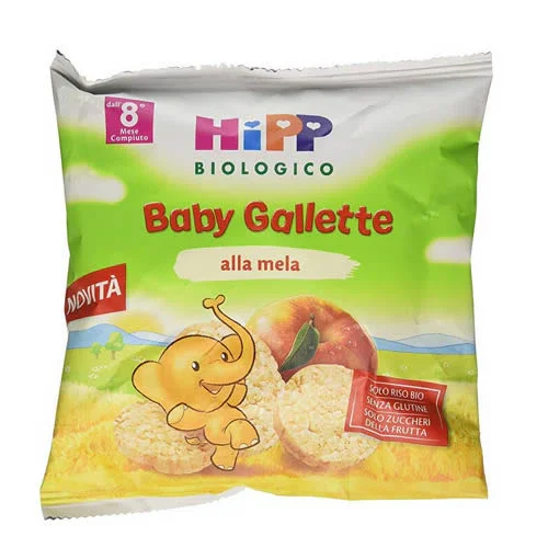 HIPP MINI GALLETTE DI RISO ALLA MELA 30 G