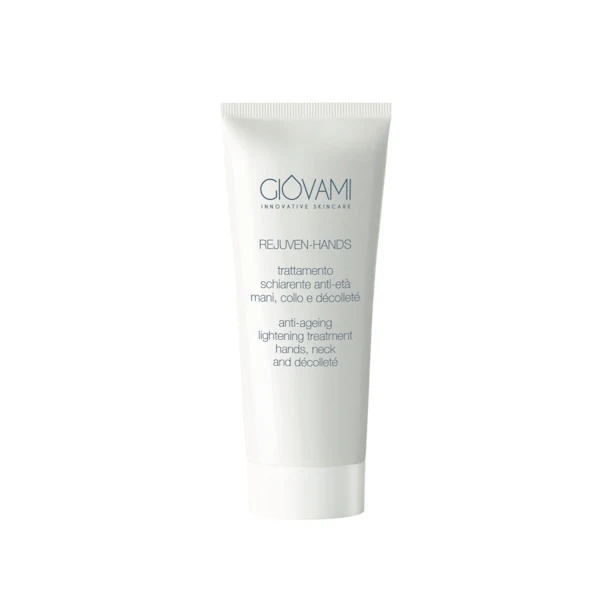 Giovami Rejuven Hands Trattamento Schiarente Anti-età Mani Collo e Dècolletè 100ml