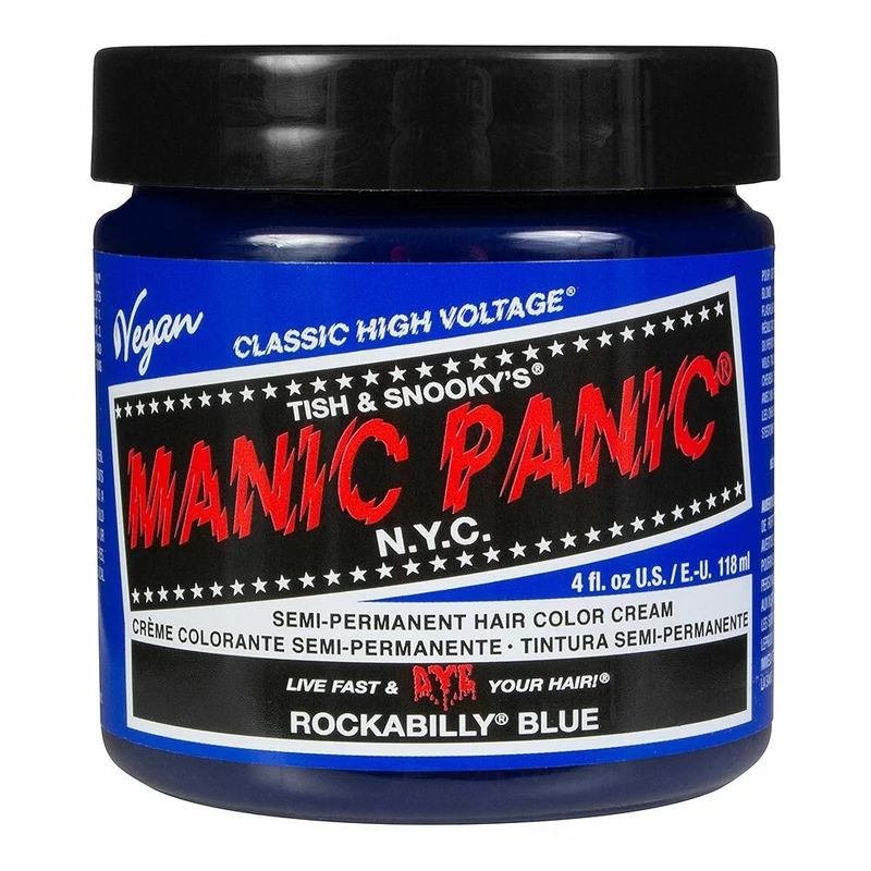 Manic Panic Rockabilly Blue Colorazione Semipermanente Classica Per Capelli 118ml