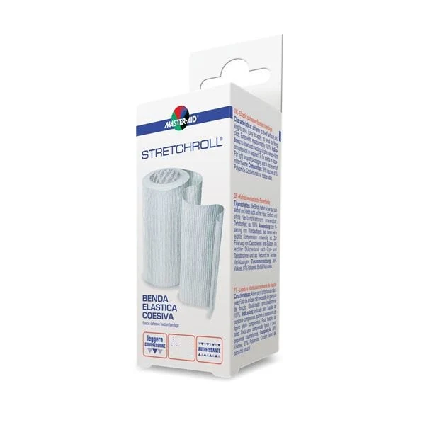 Master Aid Stretchroll Benda Elastica Coesiva 4mx12cm