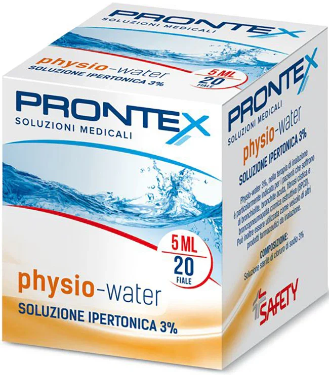 PHYSIO-WATER SOLUZIONE IPERTONICA 20 FIALE 5 ML